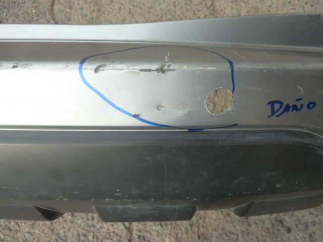 parachoque subaru forester 2009 2010 2011 trasero - daños - Imagen 2