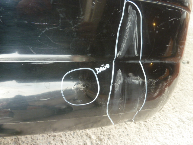 parachoque nissan hatchback 2011 2013 trasero - daños - Imagen 7