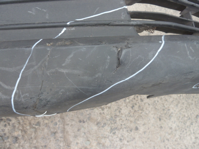 parachoque peugeot rifter 2020 2022 inferior delantero - daños - Imagen 7