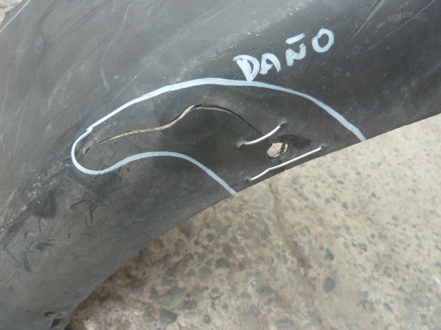 parachoque peugeot rifter 2020 2022 inferior delantero - daños - Imagen 10