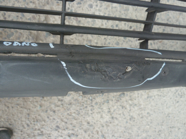 parachoque peugeot rifter 2020 2022 inferior delantero - daños - Imagen 5