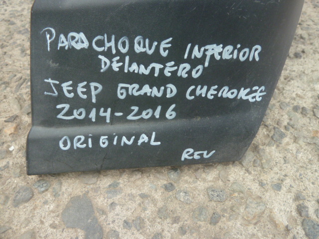parachoque grand cherokee 2014 2016 inferior delantero - daños - Imagen 2