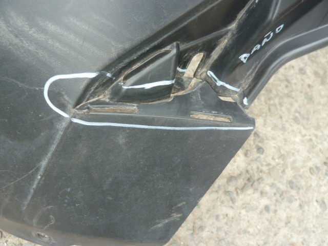 parachoque honda crv 2015 2016 inferior delantero - daños - Imagen 3