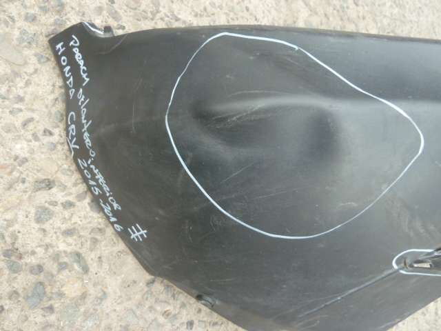 parachoque honda crv 2015 2016 inferior delantero - daños - Imagen 2