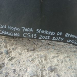 Parachoque changan cs15 2021 2024 inferior trasero – daños