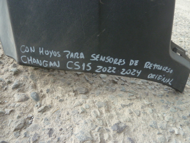 Parachoque changan cs15 2021 2024 inferior trasero - daños - Imagen 2