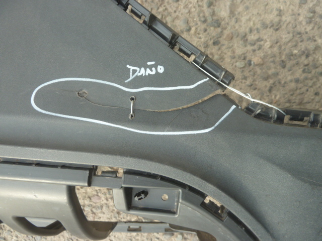 Parachoque changan cs15 2021 2024 inferior trasero - daños - Imagen 8