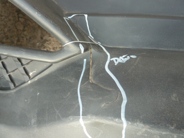 Parachoque kaiyi kyx3 2024 2025 trasero - daños - Imagen 4