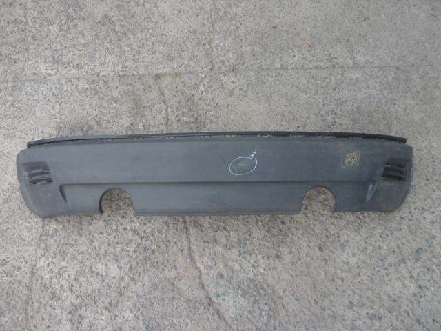 parachoque volvo c30 2006 2009 trasero inferior - daños