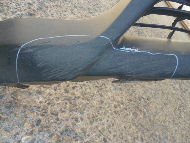 Parachoque toyota rav4 2014 2015 inferior delantero daños - Imagen 2