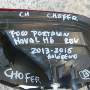 Foco trasero haval h6 2013 2015 de portalon chofer