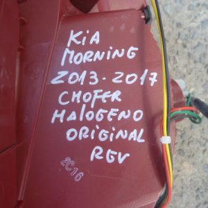 Foco trasero kia morning 2013 2017 original chofer detallitos