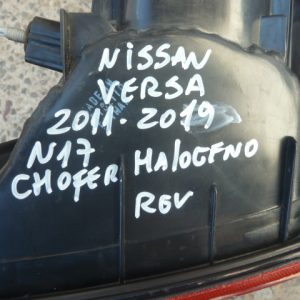 Foco trasero nissan versa 2011 2019 original chofer quebrado