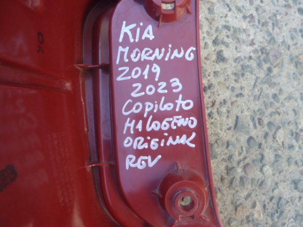 Foco kia morning 2019 2023 trasero copiloto daños - Imagen 2