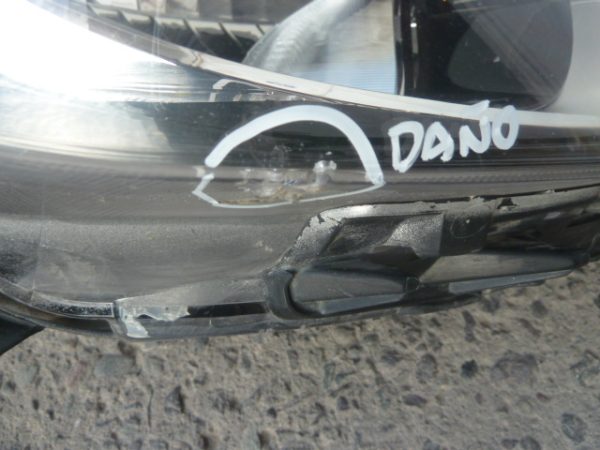 optico hyundaai accent rb 2016 2018 copiloto halogeno - daños - Imagen 2