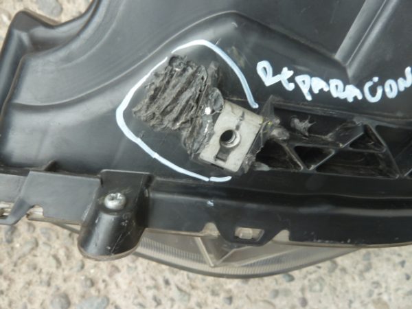 optico honda city 2018 2020 copiloto halogeno/leds - daños - Imagen 3