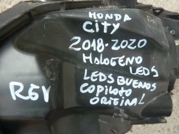 optico honda city 2018 2020 copiloto halogeno/leds - daños - Imagen 5