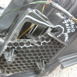 optico qashqai 2015 2017 copiloto halógeno/leds – daños