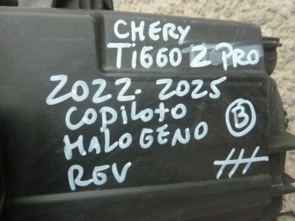 optico tiggo 2 pro 2022 2023 2024 copiloto  halógeno - Imagen 3