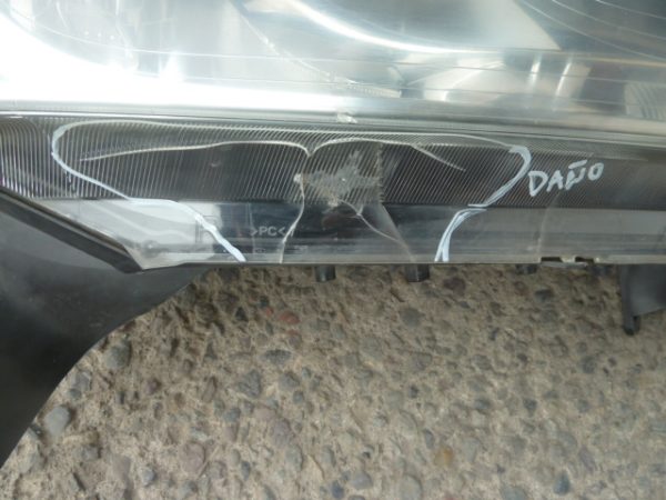 optico nissan pathfinder r52 2014 2017 copiloto halógeno - daños - Imagen 3