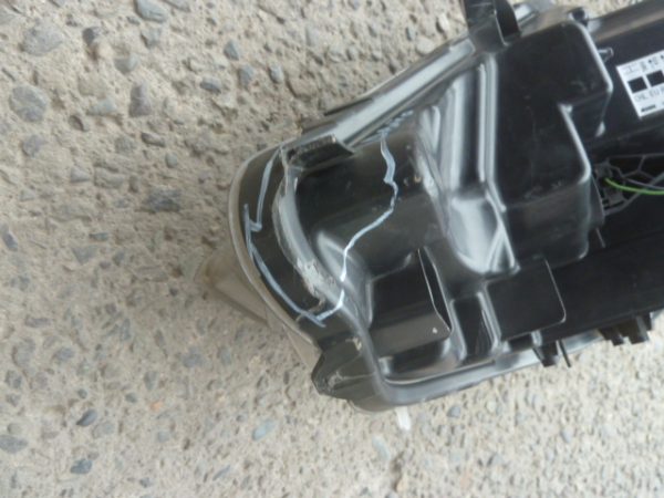 optico nissan qashqai j11 2015 2017 copiloto halog/leds  - daños - Imagen 5