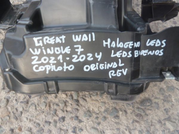 optico great wall wingle 7 2021 2024 halog/leds copiloto  - daños - Imagen 2