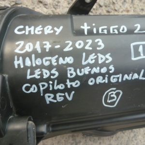 optico chery tiggo 2 2017 2023 copiloto halógeno/leds original