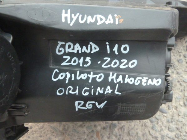 optico hyundai grand i10 2015 2020 copiloto halógeno/leds - dañado - Imagen 4