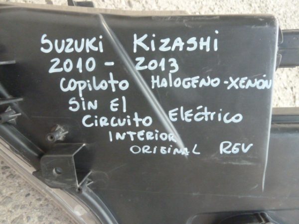 optico suzuki kizashi 2010 2013 halogeno/xenón copiloto - daños - Imagen 2