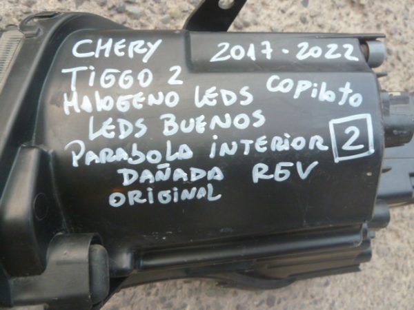 optico chery tiggo 2 2017 2022 halogeno/leds copiloto - daños - Imagen 4