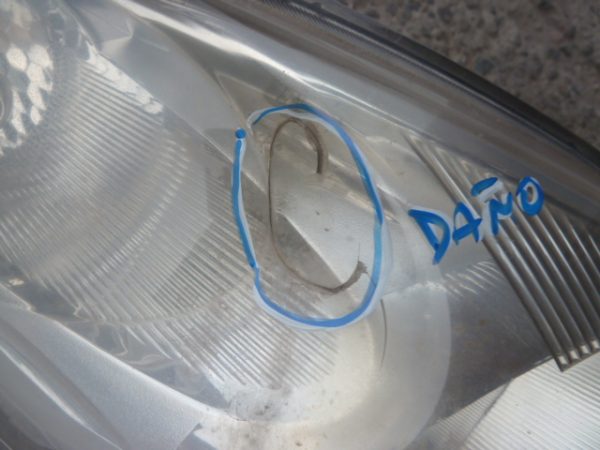 optico chevrolet spark gt 2010 2012 halogeno copiloto - daños - Imagen 5
