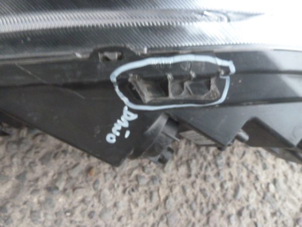 optico mg3 mg 3  2020 2024 halogeno/leds copiloto - daños - Imagen 6