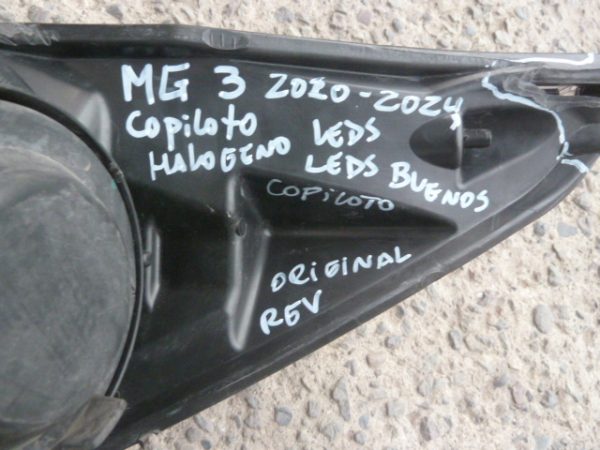 optico mg3 mg 3  2020 2024 halogeno/leds copiloto - daños - Imagen 2