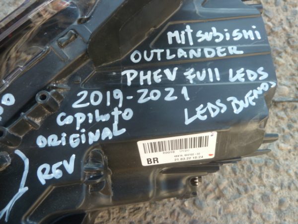 optico mitsubishi outlander 2019 2021 halogeno/leds copiloto - daños - Imagen 5