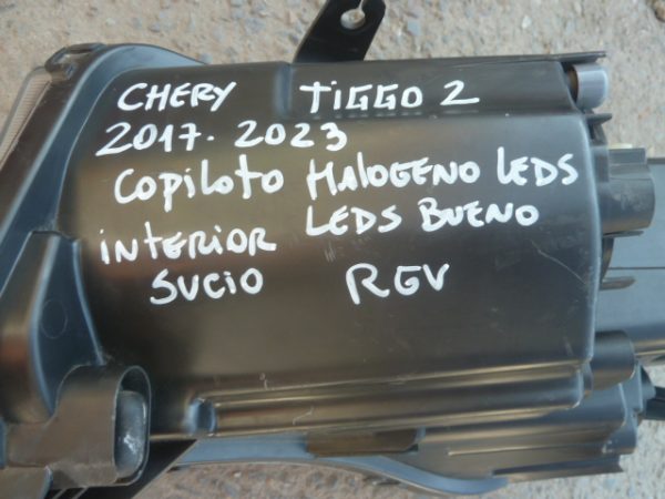 optico tiggo 2 2019 2023 copiloto halógeno/leds - dañado - Imagen 3
