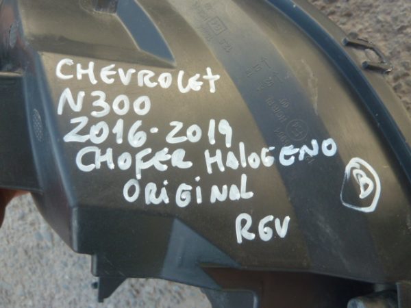 optico chevrolet n300 2016 2019 chofer halógeno original - Imagen 3