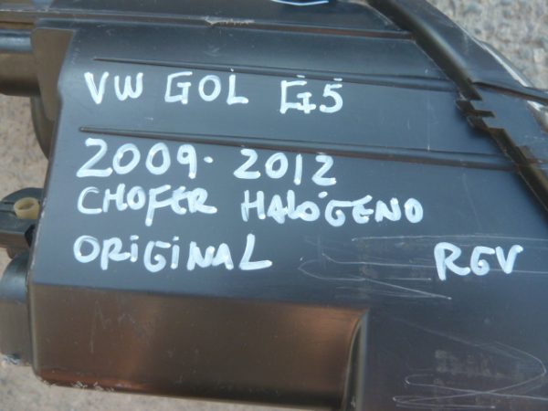 optico volkswagen g5 2009 2012 chofer halogeno - daños - Imagen 3