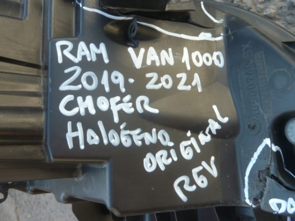 optico ram van 1000 2019 2020 2021 chofer halogeno - daños - Imagen 5