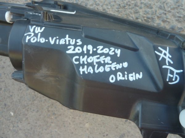 optico volkswagen polo virtus 2019 2024 chofer halogeno - daños - Imagen 5