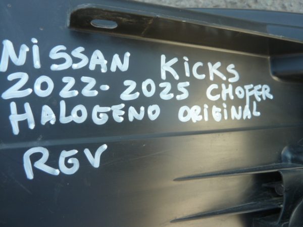 optico nissan kicks 2022 2025 chofer halogeno - daños - Imagen 2