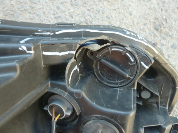 optico subaru xv 2019 2022 chofer halogeno/leds - daños leds malos - Imagen 6
