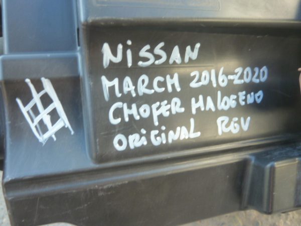 optico  nissan march 2016 2020 chofer halogeno - daños - Imagen 5