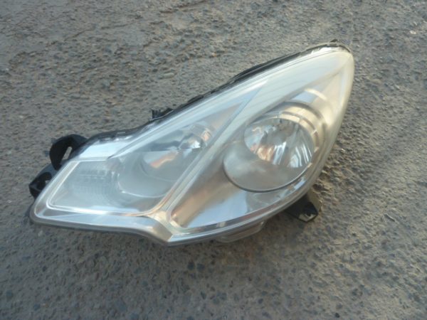 optico citroen c3 2012 2013 2014 chofer halogeno - daños