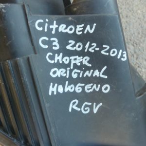 optico citroen c3 2012 2013 2014 chofer halogeno – daños