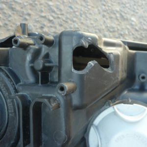 optico nissan xtrail t32 2019 2022 chofer halogeno/leds – daños