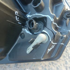 optico volkswagen gol trendline 2020 2024 chofer dañado