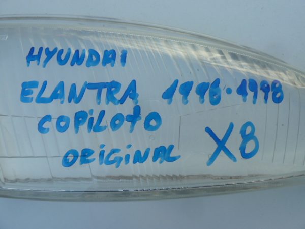 optico vidrio de optico hyundai elantra 1996 1998 copiloto original - Imagen 2