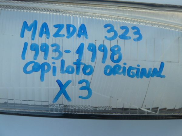 optico vidrio de optico mazda 323 1993 1998 copiloto original - Imagen 2