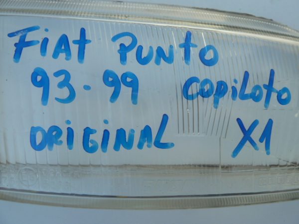 optico vidrio de optico fiat punto 1993 1999 copiloto original - Imagen 2