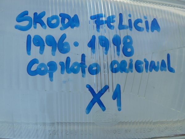 optico vidrio de optico skoda felicia 1996 1998 copiloto original - Imagen 2